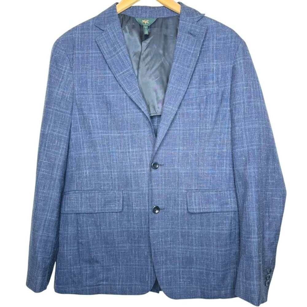 Soft Cloth Blue Studio Sport Jacket Size 40R NWOT